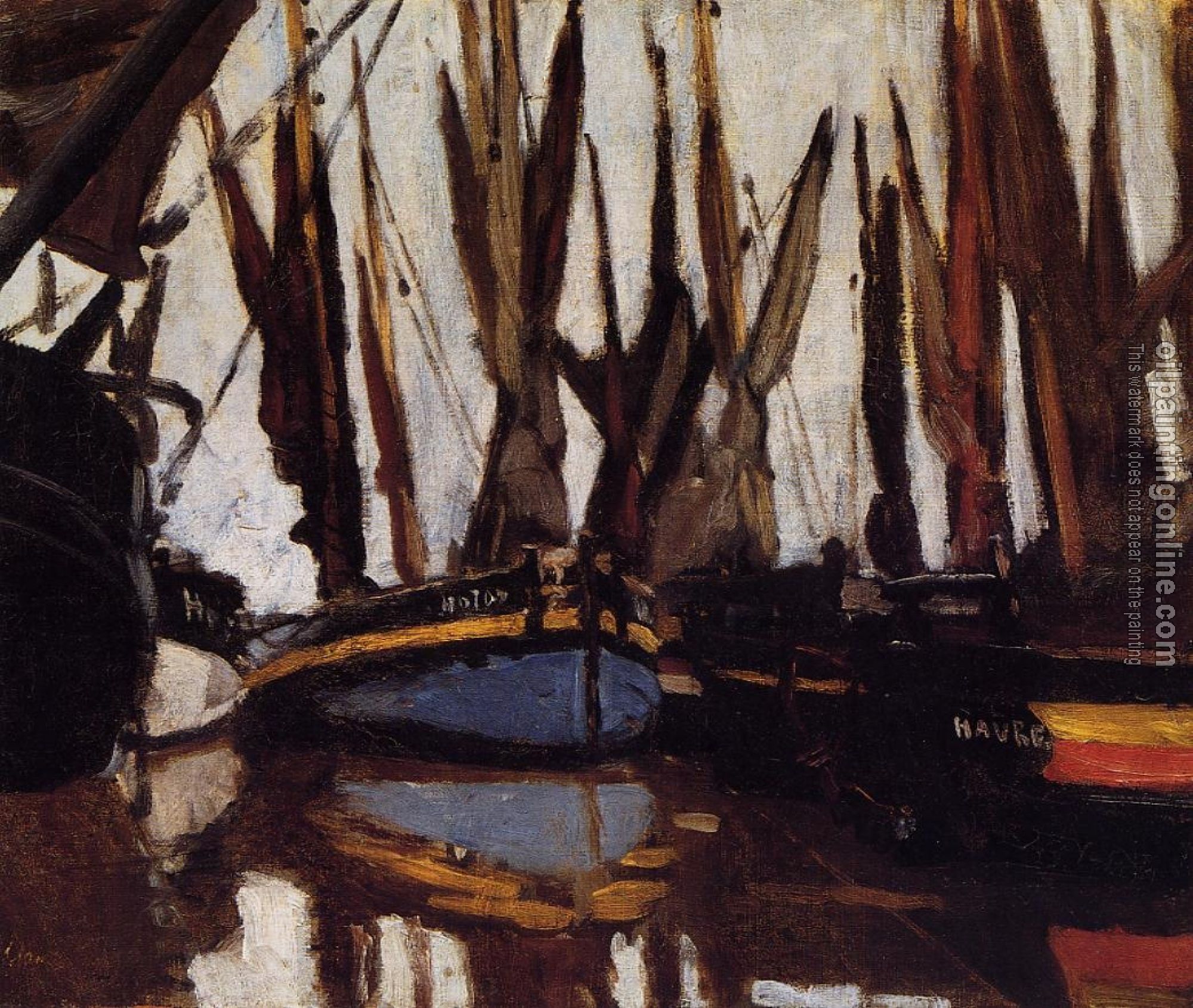 Monet, Claude Oscar - Fishing Boats